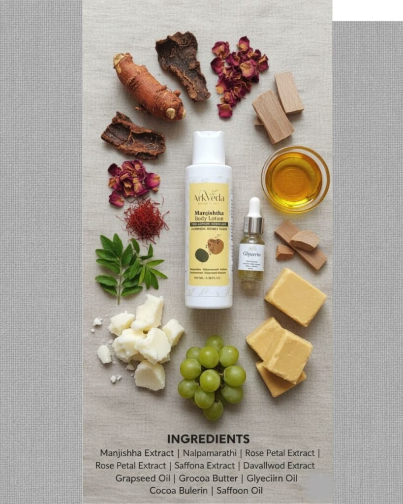 Manjistha Body Lotion- ONE LOTION, EVERY GENERATION. (Kids Friendly ...